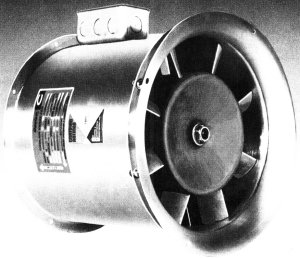 Industrial Canadian Blower vaneaxial fans, blowers, ventilators.